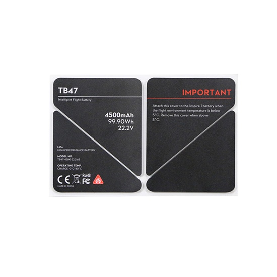 Inspire 1 TB47 Battery Insulation Sticker