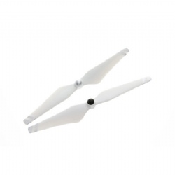 9450 Self-tightening Propellers (Composite Hub, White with Silver Stripes)